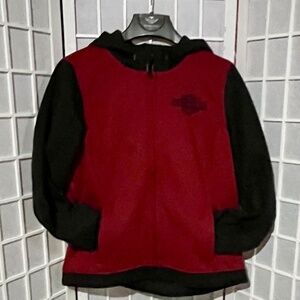 Harley Davidson Deflector Hooded Riding Fleece
